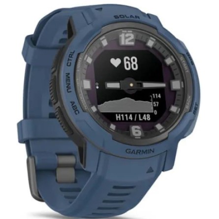 Smart часы Garmin Instinct Crossover Solar, Tidal Blue, GPS (010-02730-02) фото №3