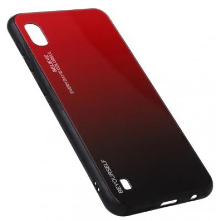 Чехол для телефона BeCover Gradient Glass Xiaomi Redmi 7A Red-Black (703892) фото №2
