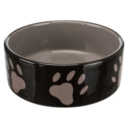 Посуд для котів Trixie Посуда для кошек  Миска с лапками 300 мл/12 см (4047974245316)