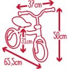 Велосипед дитячий Smoby Toys Рокки (770400) фото №3