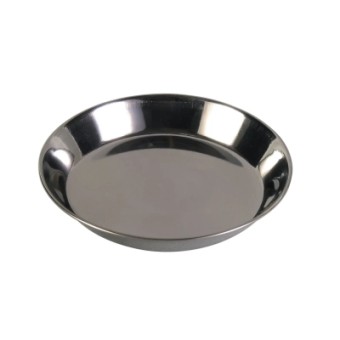 Изображение Посуд для котів Trixie Посуда для кошек  Миска металлическая 200 мл (4011905024684)