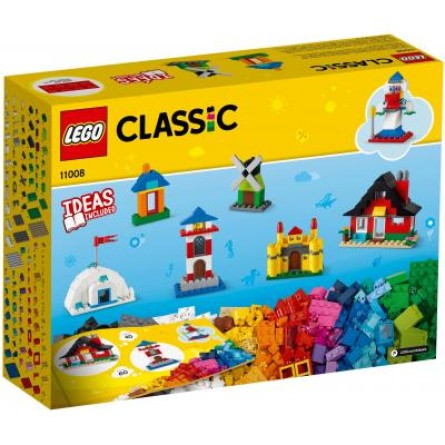 Конструктор Lego  Classic Кубики и домики 270 деталей (11008) фото №5