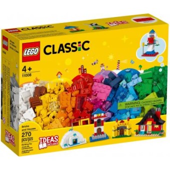 Изображение Конструктор Lego  Classic Кубики и домики 270 деталей (11008)