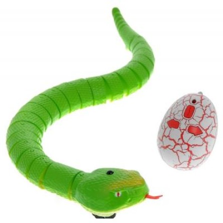 Радиоуправляемая игрушка ZF Змея Rattle snake, зеленая (LY-9909C) фото №2
