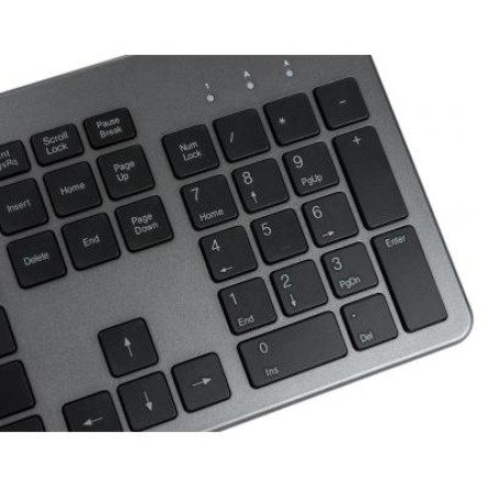 Клавіатура Vinga KB735 black-grey фото №9