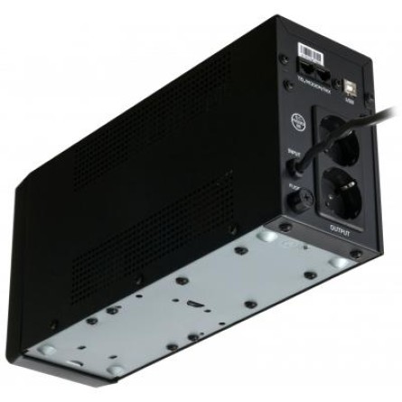Джерело безперебійного живлення Vinga LCD 600VA metal case with USB (VPC-600MU) фото №8