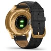 Smart часы Garmin vivomove Luxe, Pure Gold-Black, Leather, (010-02241-22) фото №6