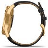 Smart годинник Garmin vivomove Luxe, Pure Gold-Black, Leather, (010-02241-22) фото №8