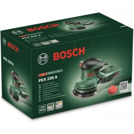 Кутова шліфувальна машина Bosch PEX 220 A (0.603.378.020) фото №7