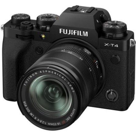 Цифровая фотокамера Fujifilm X-T4   XF 18-55mm F2.8-4 Kit Black (16650742)