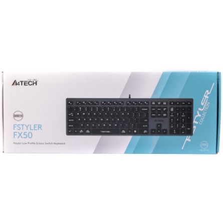 Клавиатура A4Tech FX-50 USB Grey фото №5