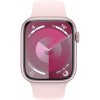Смарт-часы Apple Watch Series 9 GPS 41mm Pink Aluminium Case with Light Pink Sport Band - S/M (MR933QP/A) фото №2