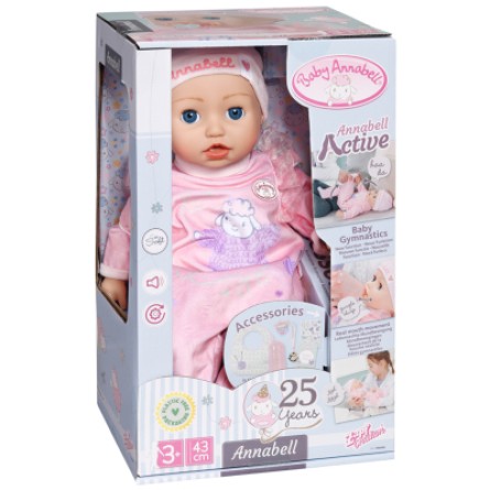 Лялька Zapf Пупс  Baby Annabell інтерактивний Моя Маленька Крихітка 43 см з аксесуарами (706626) фото №5