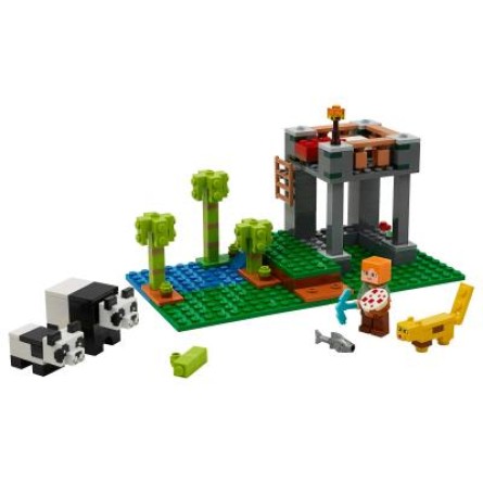 Конструктор Lego  Minecraft Питомник панд 204 детали (21158) фото №2