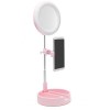 Набір блогера XoKo BS-700 mini stand 30-58cm with LED lamp 16cm mirror (BS-700mini)