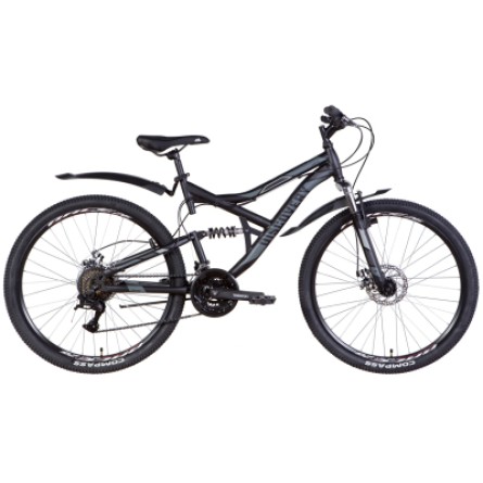 Discovery 26" Canyon AM2 DD рама-17,5" 2022 Black/Grey (OPS-DIS-26-444)