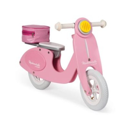 Велосипед дитячий Goki Ретро скутер рожевий