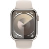 Смарт-годинник Apple Watch Series 9 GPS 45mm Starlight Aluminium Case with Starlight Sport Band - M/L (MR973QP/A) фото №2