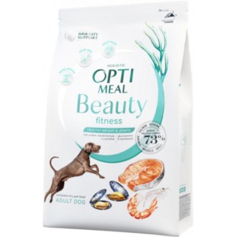 Зображення Сухий корм для собак Optimeal Beauty Fitness беззерновий на основі морепродуктів 10 кг (4820215366922)