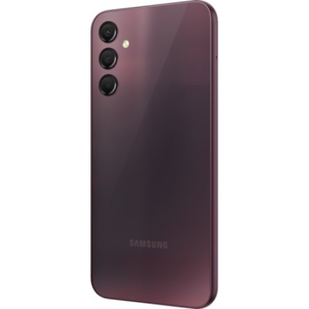 Смартфон Samsung Galaxy A24 6/128Gb Dark Red (SM-A245FDRVSEK) фото №7
