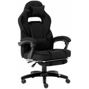 Зображення Геймерське крісло GT Racer X-2749-1 Black (X-2749-1 Fabric Black Suede)