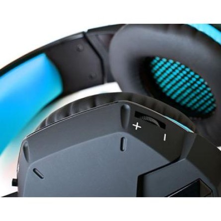 Навушники REAL-EL GDX-7500 black-blue фото №4