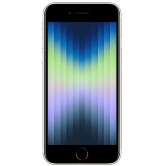 Зображення Смартфон Apple iPhone SE (2022) 64Gb Starlight (MMXG3)