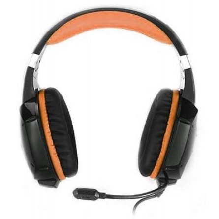 Навушники REAL-EL GDX-7700 SURROUND 7.1 black-orange фото №2