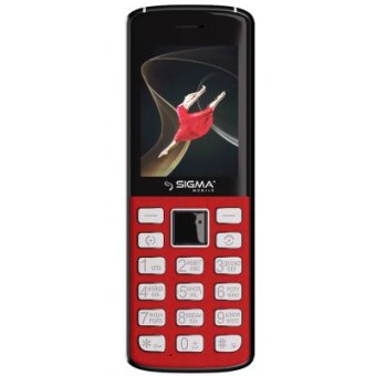 Изображение Мобильный телефон Sigma X-style 24 Onyx Red