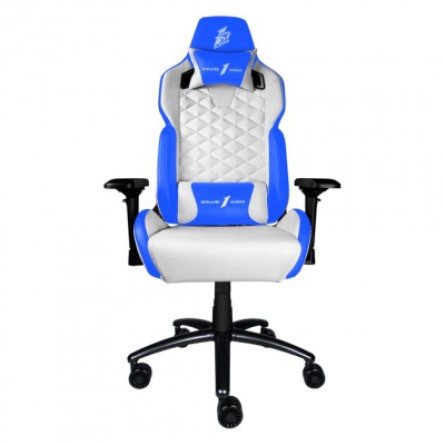Геймерське крісло 1stPlayer DK2 Blue-White