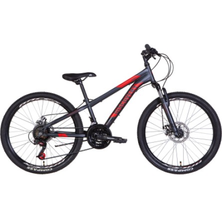 Discovery 24" Rider AM DD рама-11,5" 2022 Grey/Red (OPS-DIS-24-310)