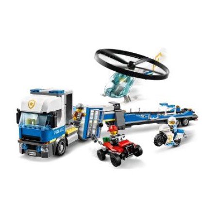 Конструктор Lego  City Police Полицейский вертолётный транспорт 317 деталей (60244) фото №3