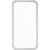 Чехол для телефона Armorstandart Magnetic Case 1 Gen. iPhone XS Clear/White (ARM53387)
