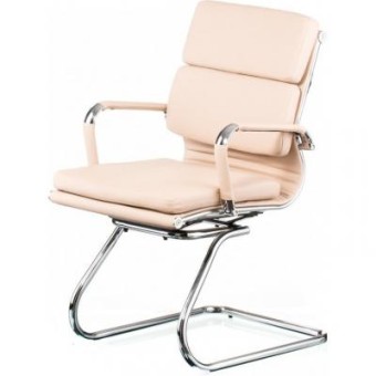Зображення Офісне крісло Special4You Solano 3 office artleather beige (E5937)
