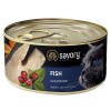 Вологий корм для котів Savory Cat Can Adult риба 100 г (4820232630631)