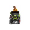 Електромобіль дитячий Falk Claas Axos трактор на педалях з причепом Зелений (3016201010233) (1010W) фото №6