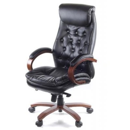 Офісне крісло АКЛАС Лацио EX MB Черное (07830)