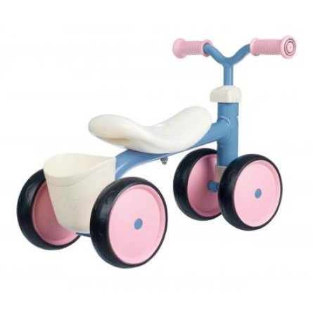Велосипед дитячий Smoby металевий, чотириколісний Рожевий (721401) фото №2