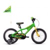 Велосипед дитячий Ghost Powerkid 16" 2021 Зелено-жовто-чорний (18PK1007)