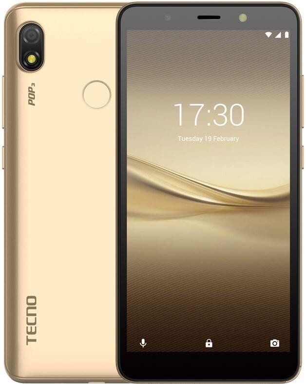 Смартфон Tecno POP 3 (BB2) 1/16Gb Dual SIM Champagne Gold