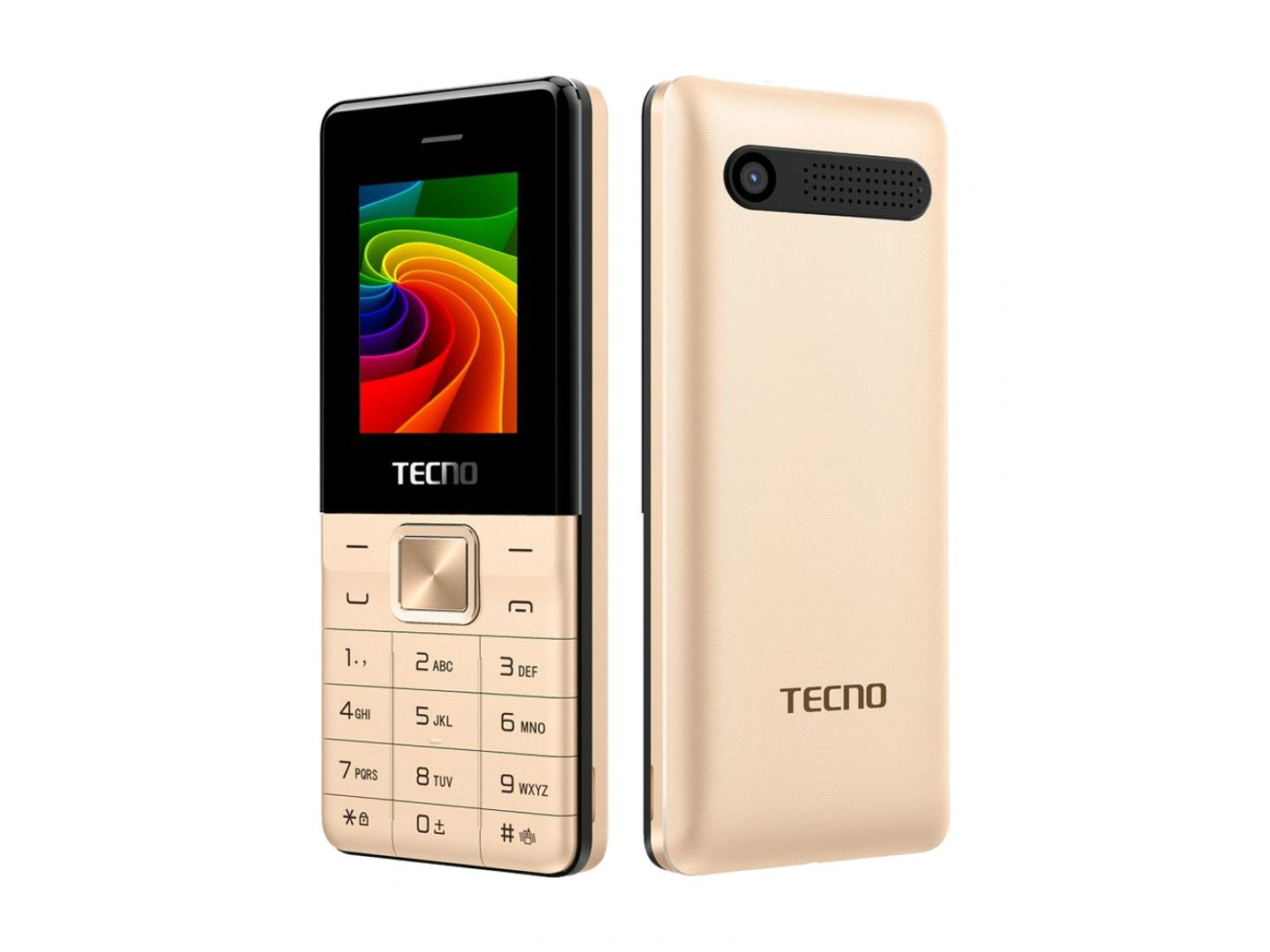 Мобільний телефон Tecno T301 Champagne Gold