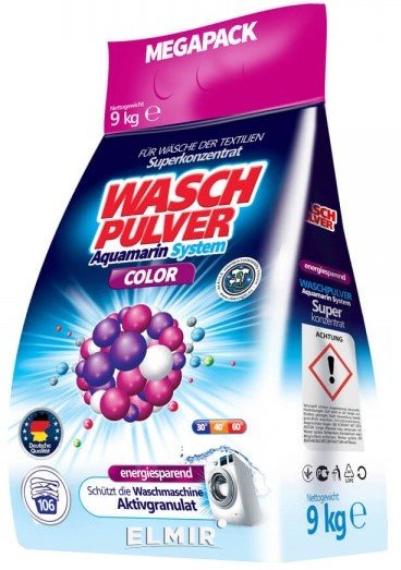 Аксесуари СМА Wasch pulver Порошок д/прання 9 кг color