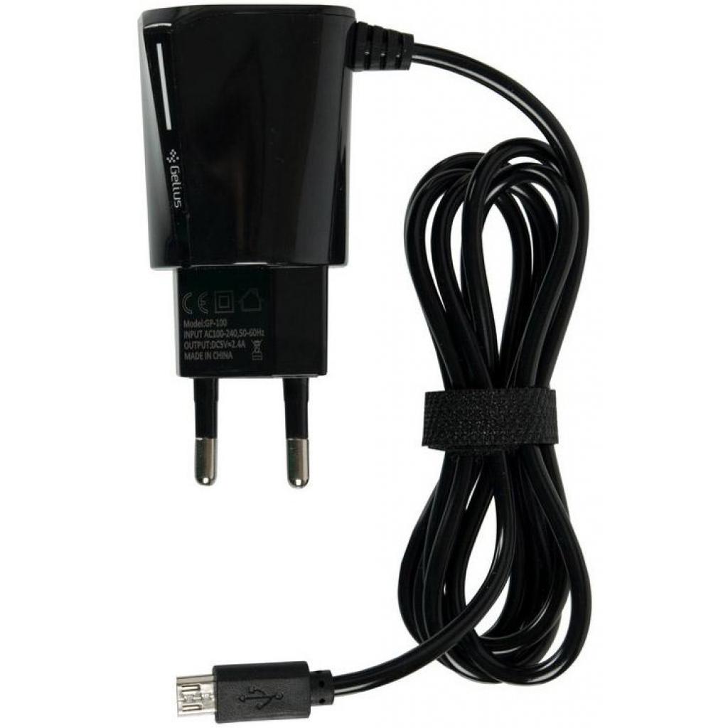 СЗУ Gelius Edition Auto ID 2 USB Cable Micro USB 2.4A Black