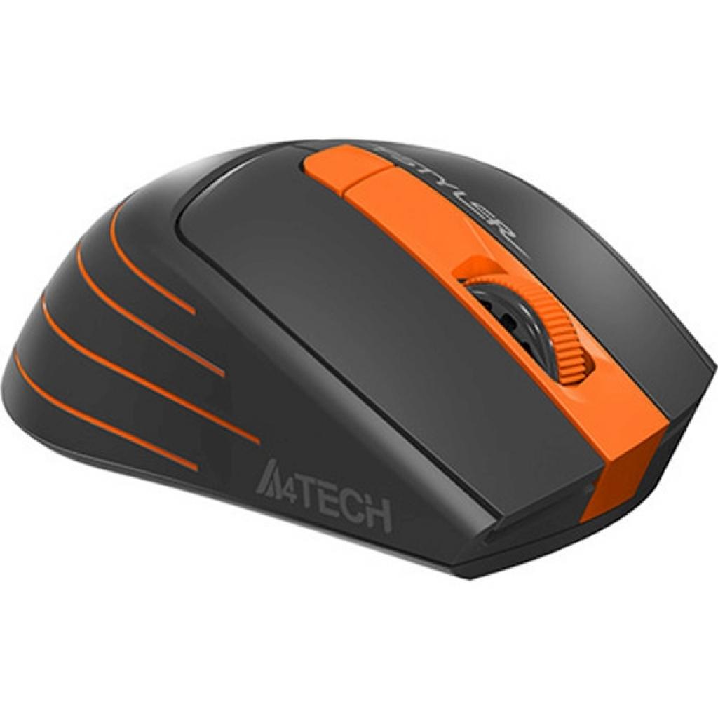 Комп'ютерна миша A4Tech FG 30 Orange фото №2