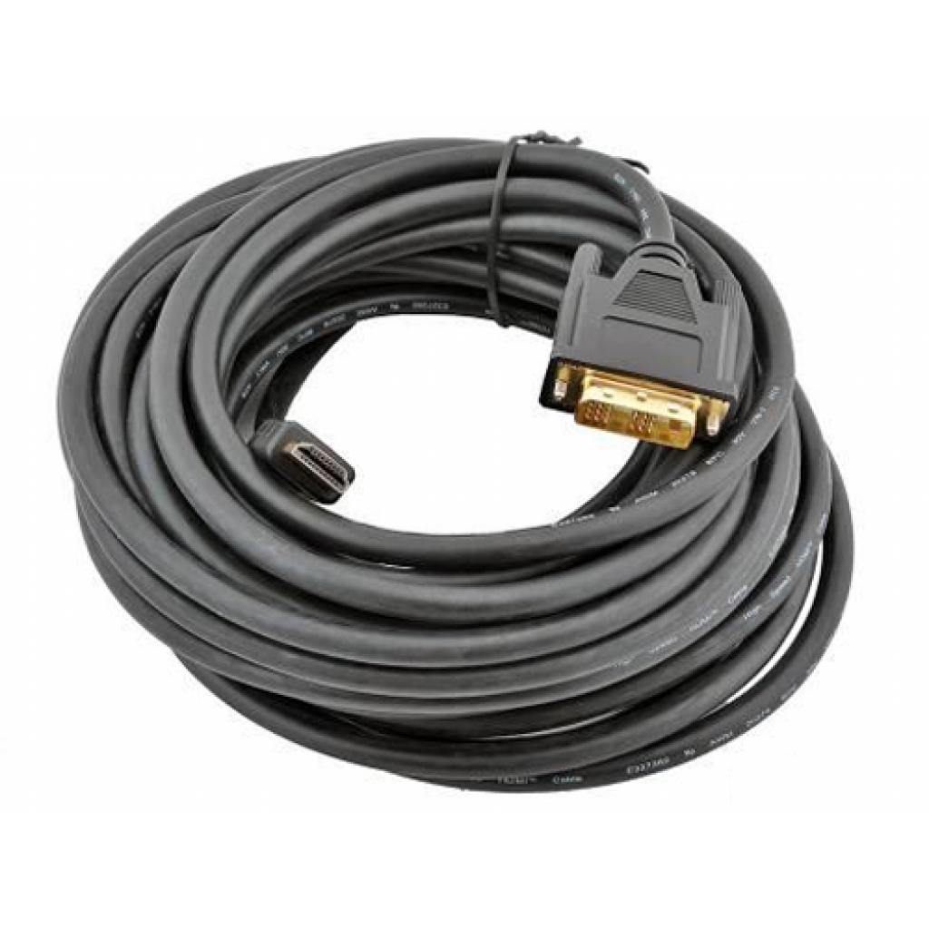 Кабель Cablexpert HDMI to DVI 18 1pin M, 1.8m (CC HDMI DVI 6) фото №3