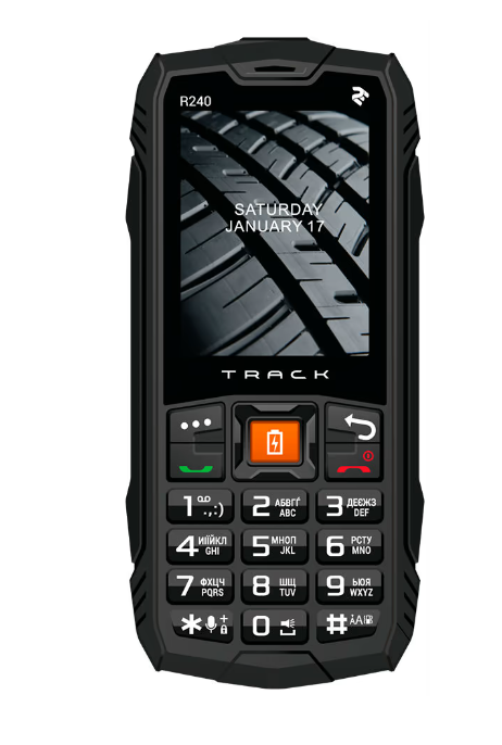 Мобильный телефон 2E R240 (2020) Track Black фото №2