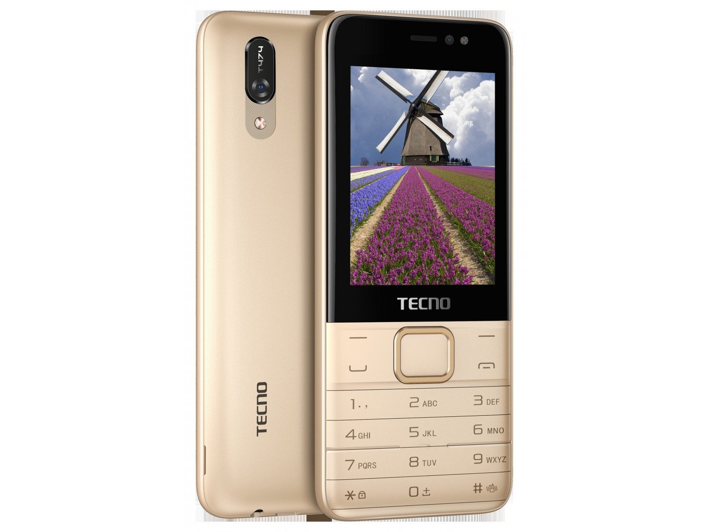 Мобільний телефон Tecno T474 Champagne Gold фото №2