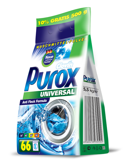 Аксесуари СМА Purox Порошок д/прання 5,5 кг universal