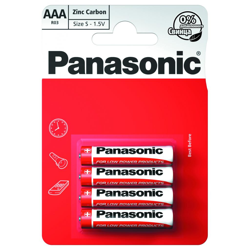 Батарейки Panasonic R 03 REL