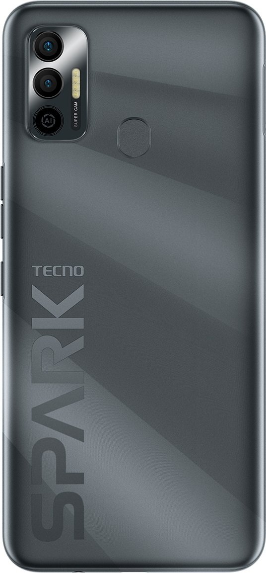 Смартфон Tecno Spark 7 (KF6n) 4/64Gb NFC Dual SIM Magnet Black фото №4